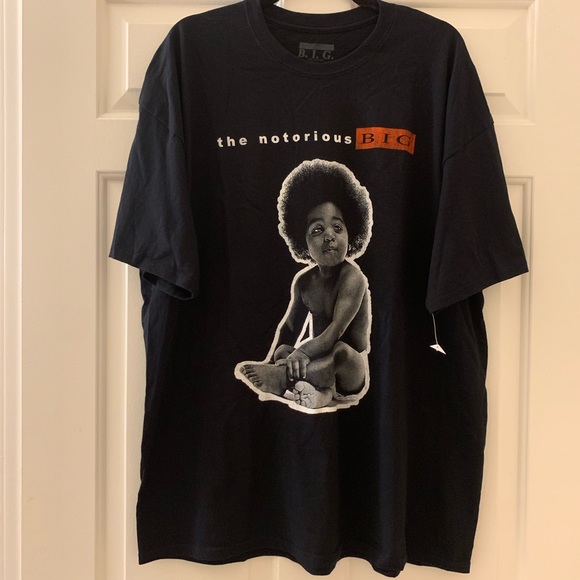 NWT THE NOTORIOUS BIG “Big Biggie” brand name T - Picture 2 of 3